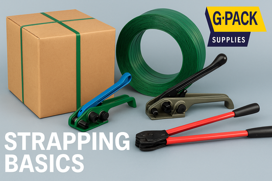 how to use poly strapping step by step
