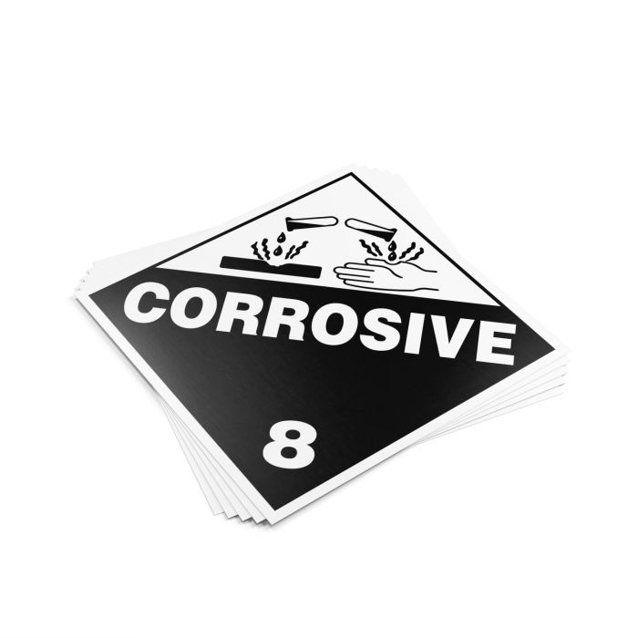 DOT Hazmat Placards 25/pack