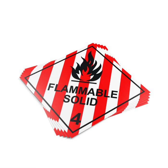 DOT Hazmat Placards 25/pack