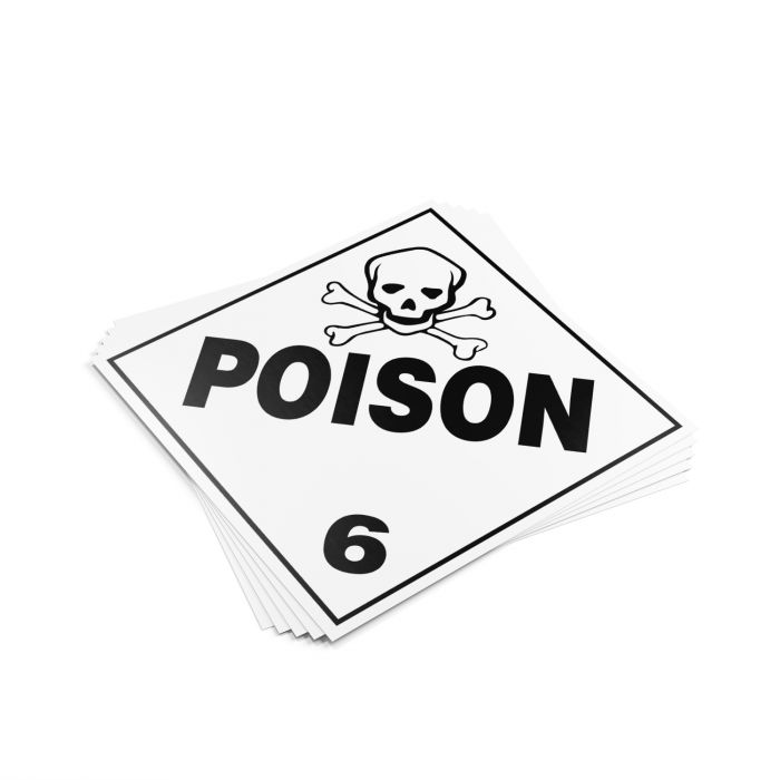 DOT Hazmat Placards 25/pack