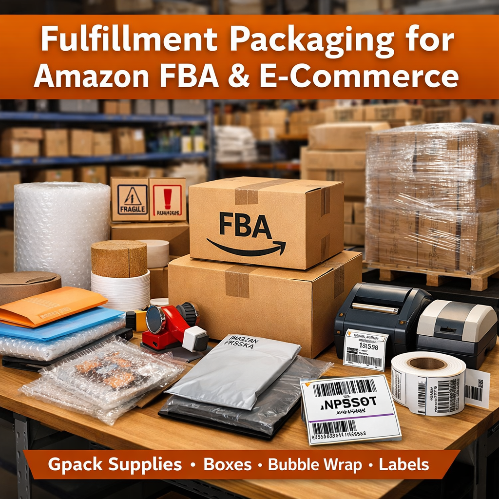Amazon Pacakging Fulfillment Packaging for Amazon FBA & E-Commerce – Gpack Supplies