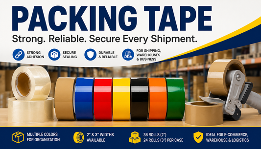 Packing Tape Guide: Choosing the Right Carton Sealing Tape for Shipping and Warehouse Operations