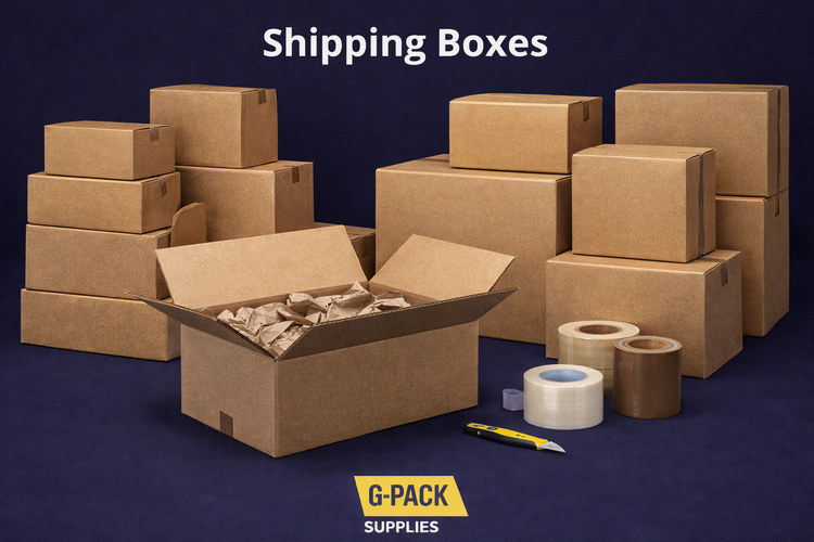 Shipping boxes corrugated cardboard boxes for packaging moving and shipping supplies Gpack Supplies Miami warehouse