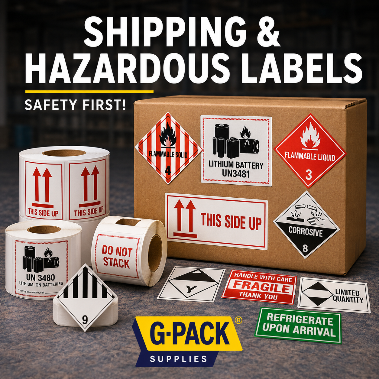 Packaging, Shipping & Moving Supplies | Boxes, Mailers & Tape | Gpack ...