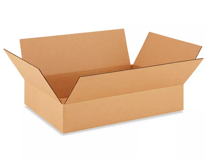 Single Wall Shipping Boxes 22"x14"x3"