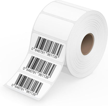 Direct Thermal Labels 2x1" White 12 rolls/1300 per Roll core 1" – Packaging Supplies | Gpack Supplies