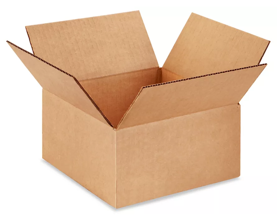 Corrugated Shipping Boxes – 8 x 8 x 4 – Single Wall