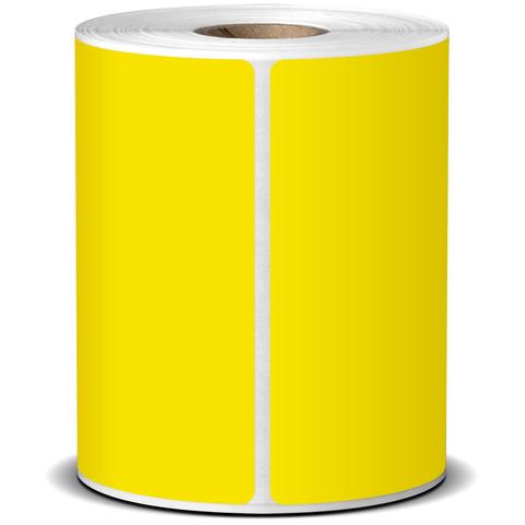 Yellow Labels 4x6 direct thermal