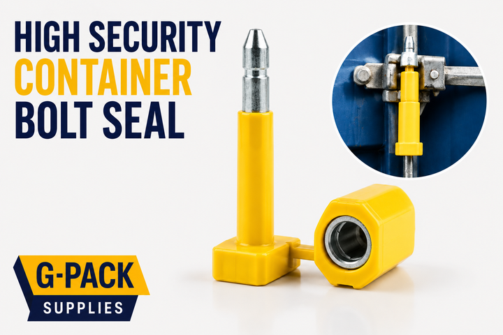 High security container bolt seal tamper proof cargo seal for shipping containers freight security and logistics protection Gpack Supplies Miami warehouse
