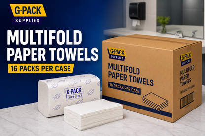 Multifold Paper Towels – 16 Packs per Case (Commercial Grade)