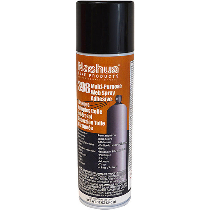 Nashua 398SA Multi-Purpose Web Spray Adhesive – 12 oz Cans (12/Case) – Packaging Supplies | Gpack Supplies