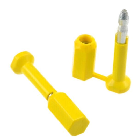 pin lock yellow for container