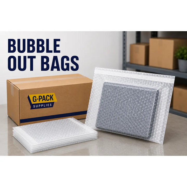 Bubble Out Bags Self Seal | Gpack Supplies