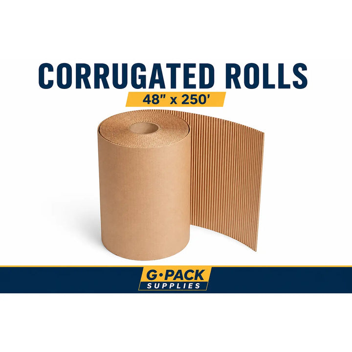 Corrugated Roll 48 x 250 – Protective Packaging Roll | Gpack Supplies