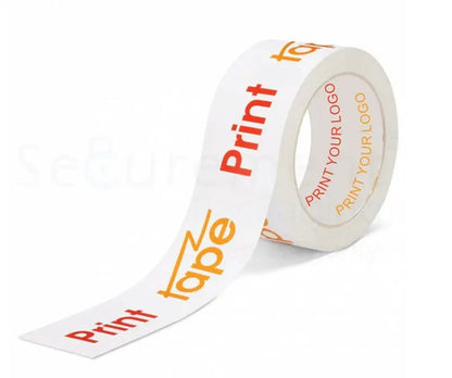 Custom printed packing tape with logo wholesale packaging supplies Miami warehouse