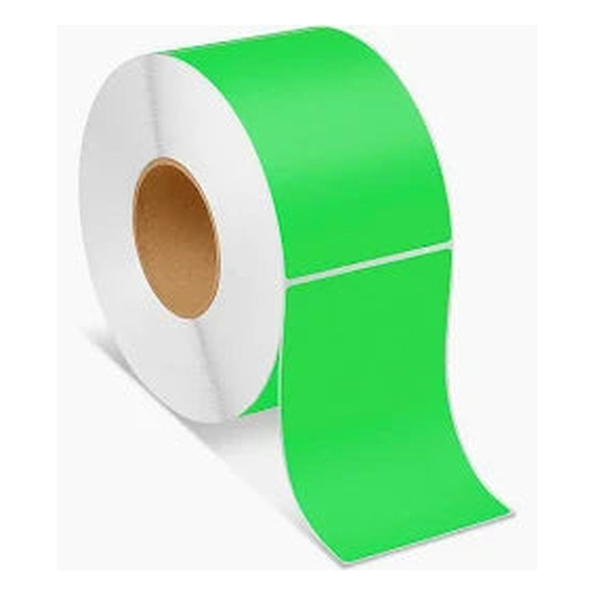 Direct Thermal Labels – 4 x 6 – Green – 4 Rolls – 3 Core - Gpack Supplies