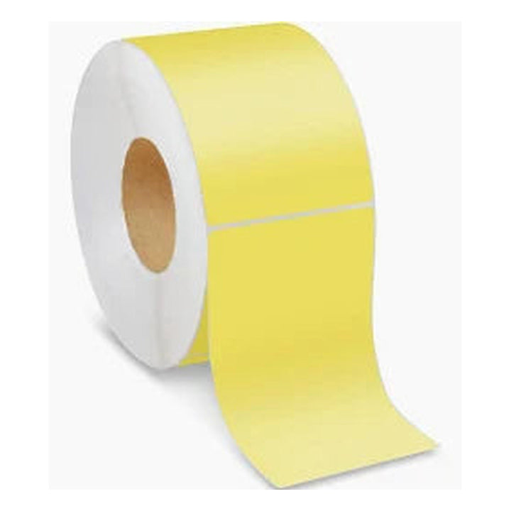 Direct Thermal Labels – 4 x 6 – Yellow – 4 Rolls – 3 Core - Gpack Supplies