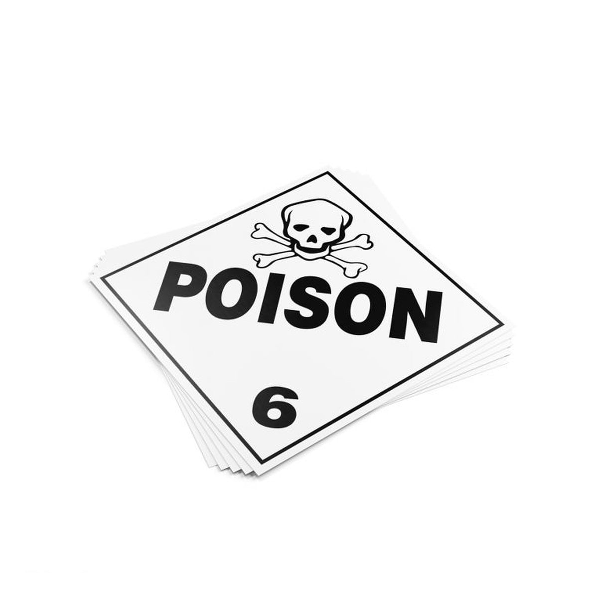 DOT Hazmat Placards 25/pack - alternate product view 11 - Gpack Supplies