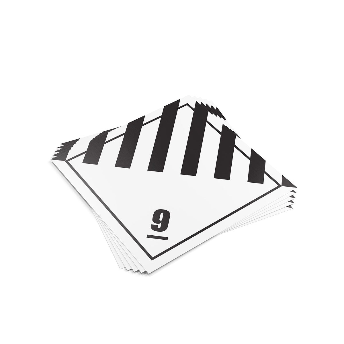 DOT Hazmat Placards 25/pack - alternate product view 3 - Gpack Supplies
