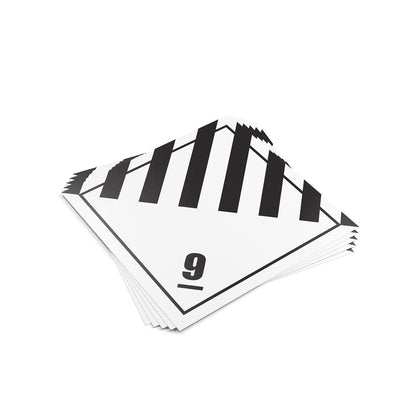 DOT Hazmat Placards 25/pack - alternate product view 3 - Gpack Supplies