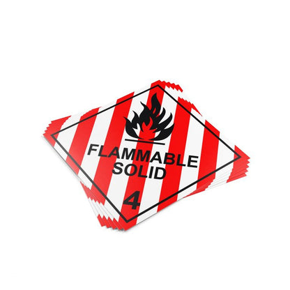 DOT Hazmat Placards 25/pack - alternate product view 8 - Gpack Supplies