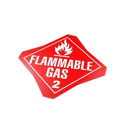 DOT Hazmat Placards 25/pack - alternate product view 9 - Gpack Supplies