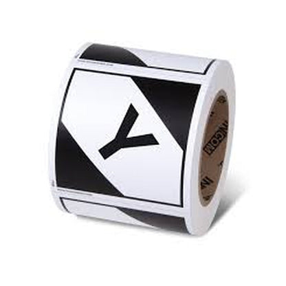 Hazardous Labels Limited Quantity Y – 4 x 4 – 500 Labels Roll - alternate product view 2 - Gpack Supplies