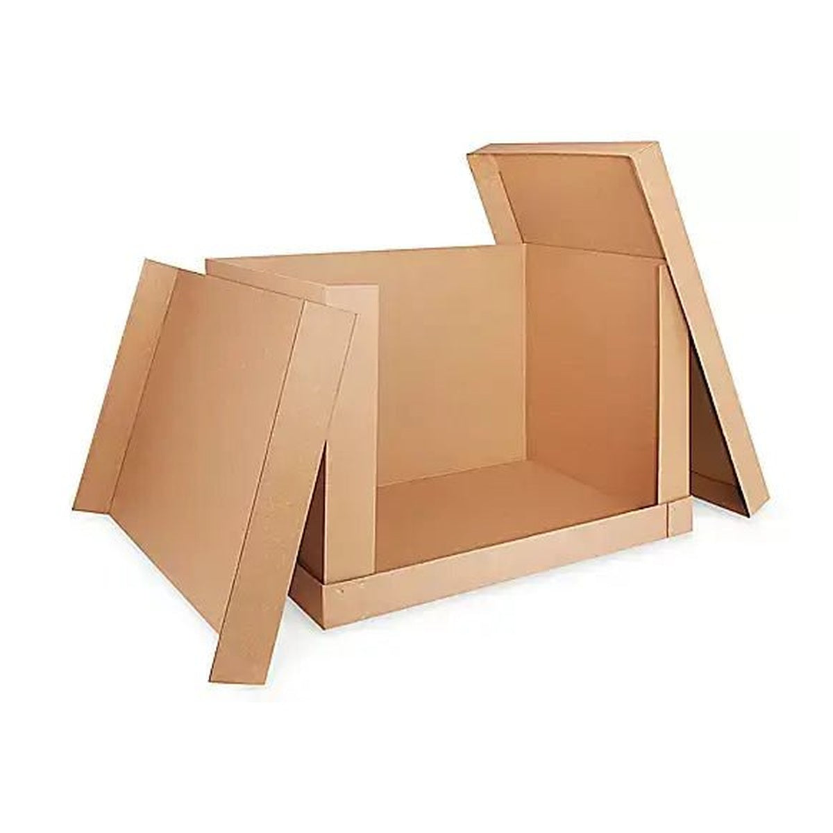 Heavy Duty Bulk Mini D Container 48 x 40 x 36 (Gaylord Box) - Gpack Supplies