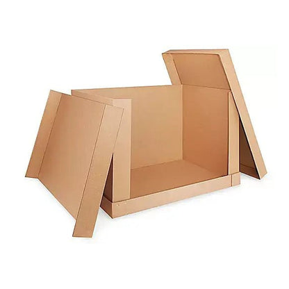 Heavy Duty Bulk Mini D Container 48 x 40 x 36 (Gaylord Box) - Gpack Supplies