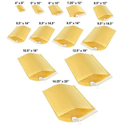Kraft Bubble Mailers #7 Padded Envelopes 14.5 x 20 50 Case Kraft Bubble Mailers #7 Padded Envelopes 14.5 x 20 50 Case