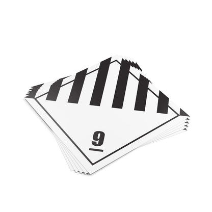 DOT Hazmat Placards 25/pack