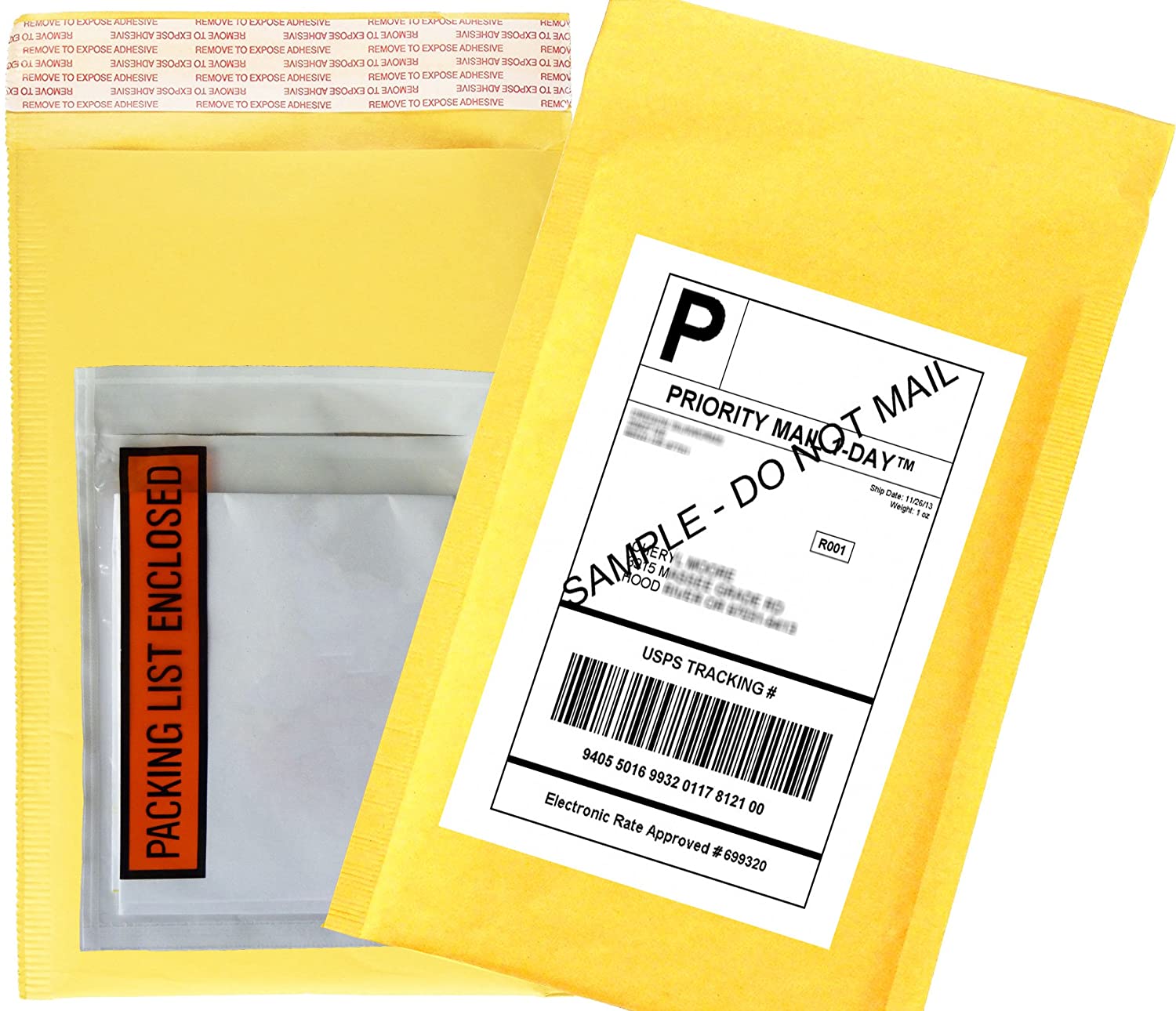 Packing List Envelopes - Gpack Supplies