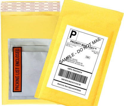 Packing List Envelopes - Gpack Supplies