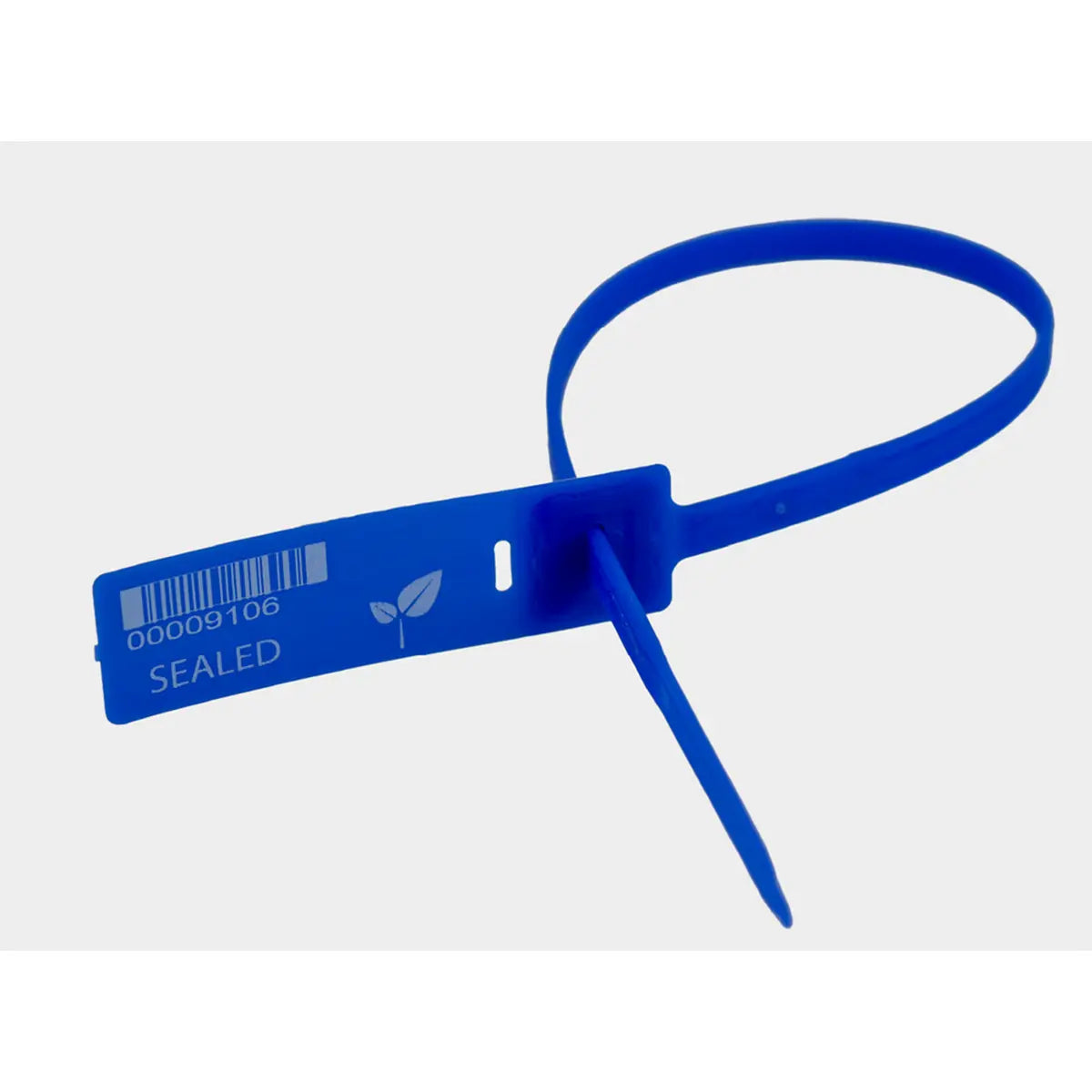 Plastic Pull Up Seals 400mm Adjustable Blue – 100 Pack Tamper Evident Security Seals | Gpack Supplies