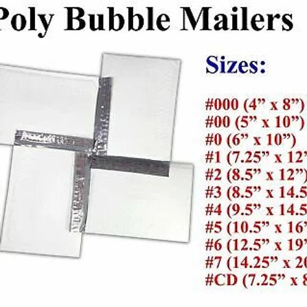 what size bubble mailer for graded cards Poly Bubble Mailers – Lightweight & Durable Shipping Protection – Gpack Supplies