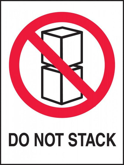 Shipping and Hazardous Labels Do not stack – Packaging Supplies | Gpack Supplies