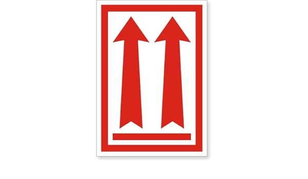 Shipping and Hazardous Labels Two arrows up Labels – Packaging Supplies | Gpack Supplies