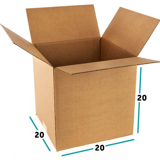 Single Wall Cube Boxes - Gpack Supplies