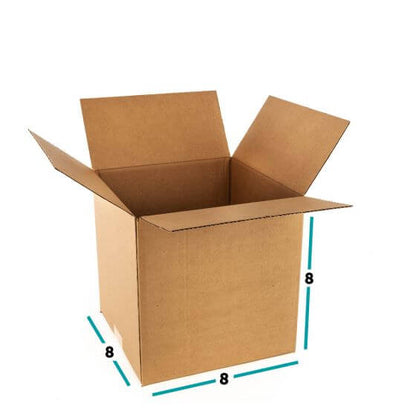 Single Wall Cube Boxes - Gpack Supplies