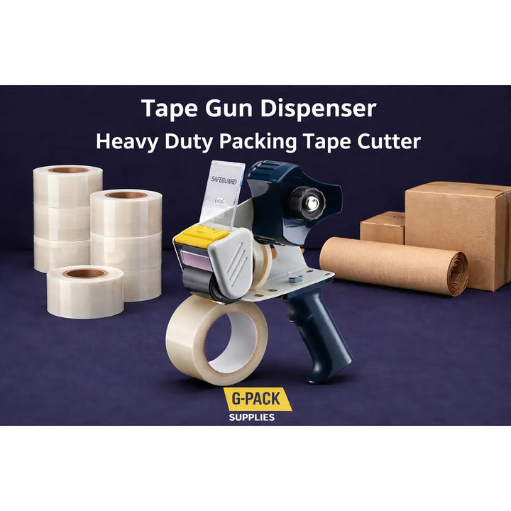 Tape Dispenser 2" Heavy Duty – Industrial Packing Tape Gun | Gpack Supplies