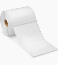 Direct Thermal Labels – 4 x 6 – White – 12 Rolls – 1 Core